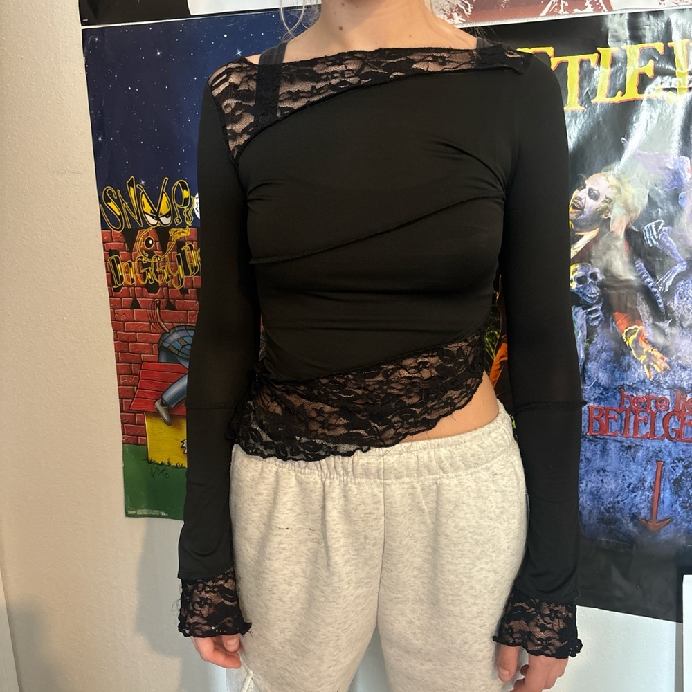 Morel rocks black long sleeve